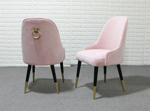 Chaise de salle à manger moderne en laine blanche mélangée, tissu de Boucle, jambe en métal noir, café, laine d'agneau - Product Image 6