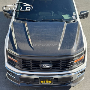 Capot en fibre de carbone de haute qualité pour Ford F-150 Pickup Truck 2021-2025, remplacement direct du capot moteur avec design personnalisé - Product Image 5