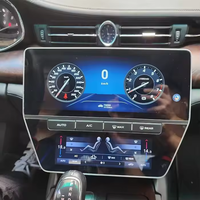 Die zweite Generation 22 "OLED-Bildschirm Android Car Radio Qualcomm für Maserati Quattroporte 2013-2016 Stereo Built 360 Carplay