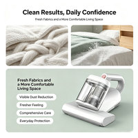 Nouveau Double coupe-poussière rouleau Portable ménage stérilisation lit aspirateur moteur sans brosse 8000min autonomie forte aspiration