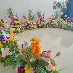 Composizioni Floreali Artificiali in Seta per Corridoi Nuziali, Centrotavola di Alta Qualità, Fiori Finti per Decorazioni di Fidanzamento e Matrimonio - Product Image 3