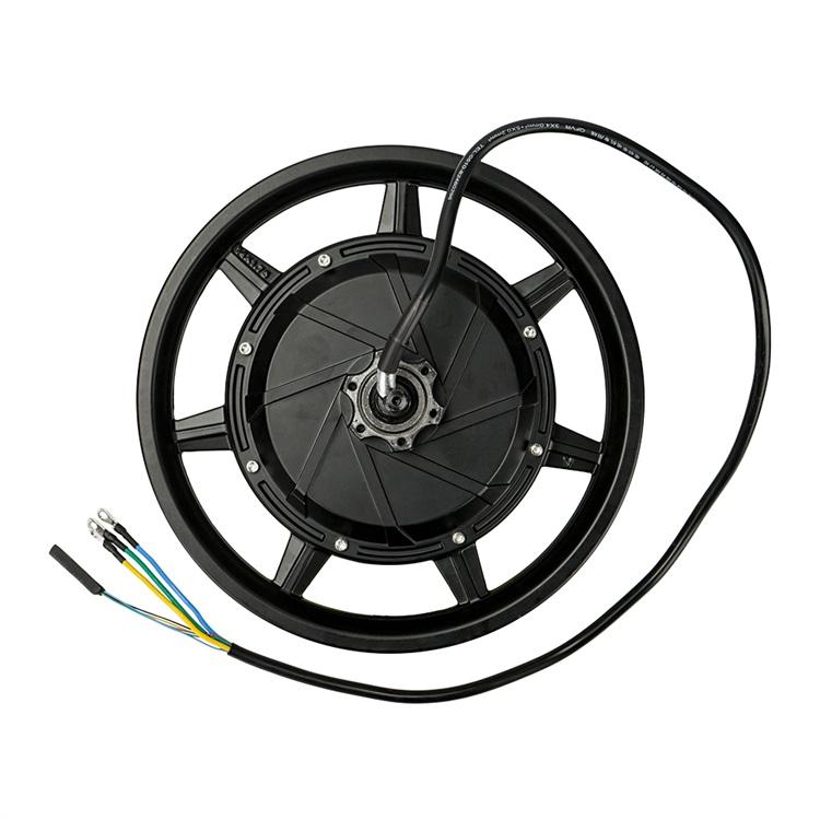 Chinese Supplier High Torque 120km/h 72V 3000W Brushless Gearless 14 Inch  Electric Hub Motor for Ebike