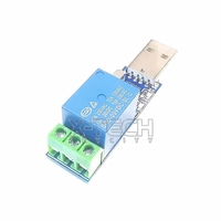 Module de relais de contrôle de port série USB de type LCUS-1, commutateur de commande informatique, contrôleur intelligent pour PC