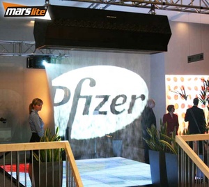 1-3M chìm 3D sương mù màn hình nước sương mù Màn hình máy nước 3D sương mù Màn hình máy chiếu thiết bị chiếu sáng sân khấu - Product Image 5