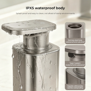 Automatischer Wandmontierbarer Flüssigseifen- und Shampoosspender für Luxus-Handseife - Product Image 2