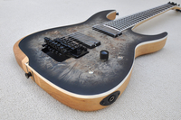 Guitare électrique Flyoung à manche traversant, 7 cordes, guitares électriques pas chères, instrument à cordes