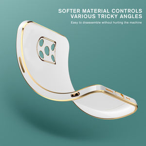 <span class=keywords><strong>Cover</strong></span> Posteriore Morbida in TPU con Cornice Quadrata Placcata Oro <span class=keywords><strong>per</strong></span> Pocophone Poko Pocco Poxo Little PocoX3 <span class=keywords><strong>Poco</strong></span> X 3 <span class=keywords><strong>X3</strong></span> Pro NFC Fundas - Product Image 5