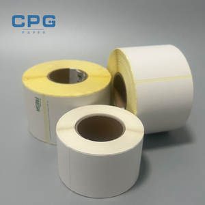 Free Sample Adhesive Thermal Printer Label Paper BPA Free Frozen 4x6 100X150mm Direct Thermal Shipping Labels <b>Sticker</b> - Product Image 1