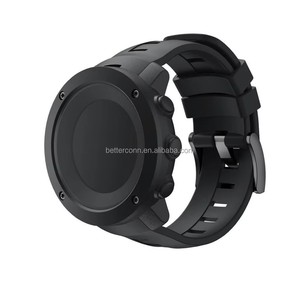 Bracelet de montre de remplacement en caoutchouc de 24mm pour <span class=keywords><strong>Suunto</strong></span> Ambit <span class=keywords><strong>3</strong></span> Peak / <span class=keywords><strong>Sport</strong></span> / Run / 2 / 2S /2R - Product Image 6