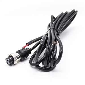 Connecteur aviation GX12 femelle surmoulé <span class=keywords><strong>2</strong></span> 3 4 5 6 <span class=keywords><strong>7</strong></span> broches, prise vers câble ouvert, étanche pour caméra de recul de voiture - Product Image 1