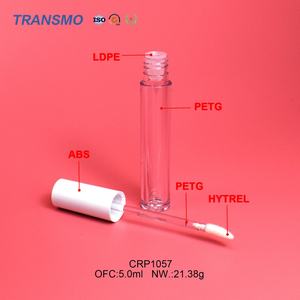 Tube de brillant à lèvres écologique 5 ml, tube de rouge à lèvres liquide 4 ml, tubes de brillant à lèvres vides en cristal - Product Image 3