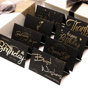 Cute Bow Postcard Gift Card Thank You Gift Card Cake Bakery Caking Decorative Gift