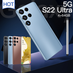 6,7 pulgadas 32 + 64MP AI Artificial 6800mAh Memoria grande Desbloqueo facial Reconocimiento <span class=keywords><strong>2022</strong></span> Precio bajo Android 12 5G Smartphone S22Ultra - Product Image 5