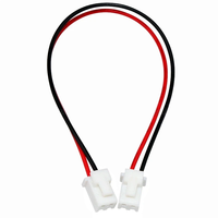 Terminal Kabel Elektronik Haoye Xhb2.54mm Lock Buckle, Jarak Antara Kabel 2.54mm, Plastik Putih, Konektor Tunggal/Ganda untuk PCB