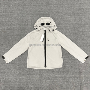 Giacca <span class=keywords><strong>da</strong></span> Uomo Funzionale Antivento e Impermeabile con <span class=keywords><strong>Design</strong></span> Multi-Tasca, Giacca con Cappuccio alla Moda per Attività all'Aperto - Product Image 6