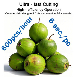 Máquina Eléctrica Automática para Cortar Cocos Frescos por la Mitad, Máquina Eléctrica para Abrir Cocos - Product Image 6