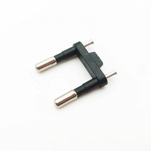 Brezilya <span class=keywords><strong>2</strong></span> Pinli Elektrik Fişi Bakır Başlıklı Alüminyum Uçlu Fiş Çerçevesi / Avrupa Fişi İç Çerçevesi - Product Image 2