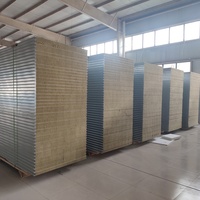 Máquina de Paneles Sándwich de Lana de Roca, Maquinaria Industrial para Paneles de Techo y Pared, Resistente al Fuego, Ecológica, para Construcción Metálica