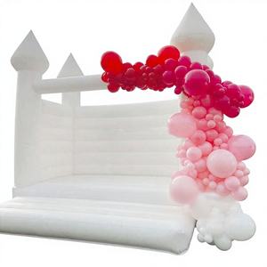 บ้านลมสีขาวเกรดเชิงพาณิชย์และเครื่องเล่นเด้งดึ๋งสำหรับผู้ใหญ่และเด็ก ใช้สำหรับงานแต่งงาน/งานปาร์ตี้ รับน้ำหนักได้ 400 กก. รับประกัน 2 ปี - Product Image 1