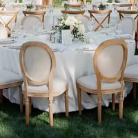 Meubles en teck de haute qualité dos en osier avec coussins imperméables jardin salle à manger chaise d'extérieur en bois