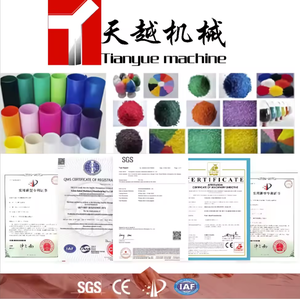 TIANYUE-Máquina extrusora <span class=keywords><strong>de</strong></span> láminas <span class=keywords><strong>de</strong></span> plástico <span class=keywords><strong>de</strong></span> alta capacidad, máquina <span class=keywords><strong>de</strong></span> extrusión automática, HDPE, Pvc Ps Pe Pet Pp - Product Image 6