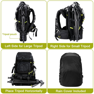 <span class=keywords><strong>Sac</strong></span> <span class=keywords><strong>à</strong></span> <span class=keywords><strong>dos</strong></span> pour <span class=keywords><strong>appareil</strong></span> <span class=keywords><strong>photo</strong></span> DSLR/SLR, Extra Large, pour <span class=keywords><strong>randonnée</strong></span> en plein air, Trekking, nouveauté - Product Image 6