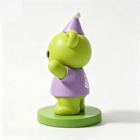 Figurine de bureau personnalisable en PVC de la série Ours Vert, boîte mystère de 5 cm, jouet décoratif unisexe, cadeau pour les 14 ans et plus