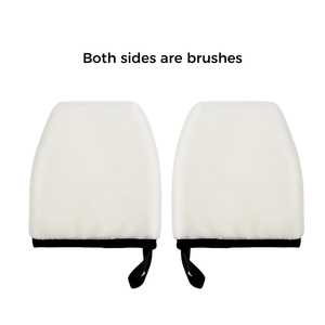 Guanto Professionale in Microfibra per Dettagli Interni Auto, Spazzola a Spirale per Pulizia Efficace di Sedili in Pelle e Tappezzeria - Product Image 2