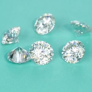 Moissanita al por Mayor, Claridad VVS, Corte Portugués y Flor de Ciruelo, Forma Redonda, Material de Piedras Preciosas para Joyería - Product Image 6