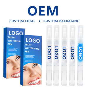 Lot <span class=keywords><strong>de</strong></span> 4 stylos blanchissants avec gel désensibilisant, matériau Pap bleu, certifié CE ISO, marque GT, boîte personnalisable avec logo, pour soins dentaires adultes - Product Image 6