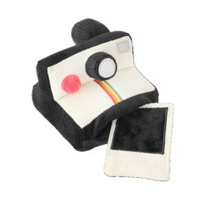 Yüksek Kaliteli Peluş Kamera Şeklinde Evcil Hayvan Oyuncağı, Ses Çıkaran Dayanıklı Köpek Çiğneme Oyuncağı, İç Mekan İnteraktif Oyun, Zihinsel Stimülasyon, Can Sıkıntısı Giderici - Product Image 5