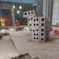 Services de fonderie de moulage au sable, personnalisation, machines de moulage métallique, socle en fonte pour machines de fraisage CNC