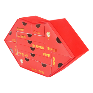Free Design Calendar Gift Boxes Custom <strong>Printed</strong> Beauty Christmas Cardboard Advent <strong>Calanders</strong> Eyelash Package Box - Product Image 5