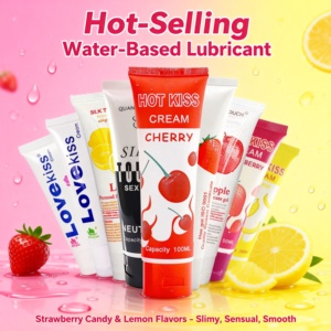 <span class=keywords><strong>Lubricante</strong></span> Personal a <span class=keywords><strong>Base</strong></span> de Agua con Extractos de Plantas - Sabores a Caramelo de Fresa y Limón, <span class=keywords><strong>Lubricante</strong></span> Íntimo Suave y Sedoso - Product Image 2