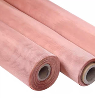 Factory Wholesale Ultra-Fine High Density 99.9% Pure Stainless Steel Wire Mesh Fabric Roll Cuttable Conductive Electromagnetic