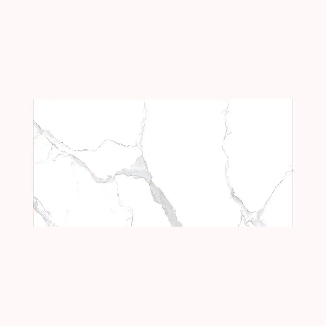 Caldo-vendita popolare maglia di marmo bianco lastra di granito 1200*2600*6mm per soggiorno e sala da pranzo