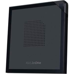 Unidad de DVD RW externa ZenDrive V1M con interfaz USB C tipo bandeja con almacenamiento de cable integrado para Windows 11 - Product Image 3