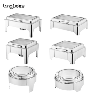 Hôtel commercial en acier inoxydable chauffage électrique poêle à <span class=keywords><strong>buffet</strong></span> petit déjeuner transfrontalier équipement de maintien Visual Flip - Product Image 3