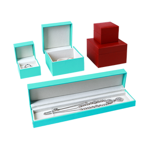 Factory Luxury Custom Buckle Jewelry <b>Box</b> for <b>Ring</b> Necklace Bracelet Custom Logo Jewelry Packaging for Wedding - Product Image 2
