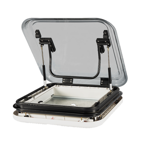 Lanterneau manuel pour <span class=keywords><strong>camping</strong></span>-<span class=keywords><strong>car</strong></span>, caravane, véhicule de <span class=keywords><strong>camping</strong></span>, toit en aluminium, toit ouvrant - Product Image 1