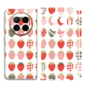 Para Oppo Find N6, Funda Completa con Diseño de Fresa, Adhesivo Decorativo - Product Image 1