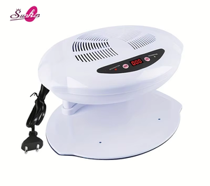 Nuevos productos profesionales de <span class=keywords><strong>Byoung</strong></span> Beauty, ventilador de mesa de uñas de 400W con 2 modelos de secador de aire de uñas infrarrojo de viento cálido y frío - Product Image 1