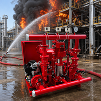 Pompe à incendie à haut rendement et grand débit avec protection contre les surcharges et les surintensités (GPM) – Ensemble de pompes à eau pour lutte contre les incendies