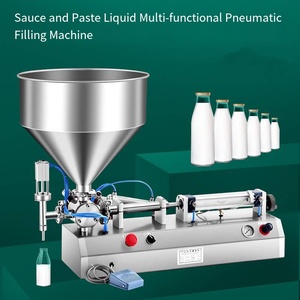 High Quality Pneumatic Filling Machine for Honey Jam Pure Plastic Cans and Bottles with Pressure Hopper Filling Machine - Product Image 6