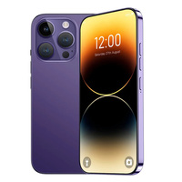 Téléphone portable 15 Pro Max, smartphone haut de gamme, téléphone de jeu, téléphone mobile Android 13, fonctionnalités 5G