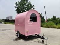 Mini camion de restauration rapide Etodevice, camionnette de restauration rapide, chariot à hot-dogs et café