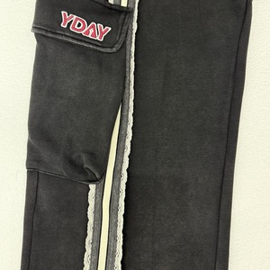 F069/レディース秋物ルーズパンツ、トレンドブランドデザイン、毛玉防止機能付き、ストリートファッションに最適なスタイリッシュな着こなし - Product Image 5