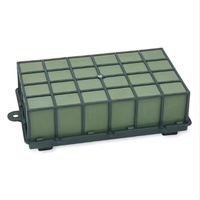 YiLiang rectangulaire résine mousse florale écologique couronne décorative fleurs préservées noël nouvel an fête des pères retour