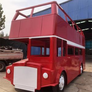 Fabbrica cinese a basso prezzo camion di cibo gelato caffè Fast Food vendita doppio ponte Bus London - Product Image 4