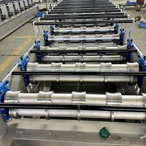 Long Service Life Sheet <b>Tile</b> <b>Making</b> <b>Machinery</b> for Large Warehouse Roof Forming with Tempered Steel Rollers - Product Image 4